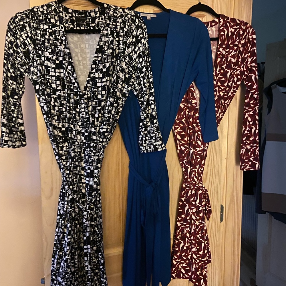 Bundle wrap dresses